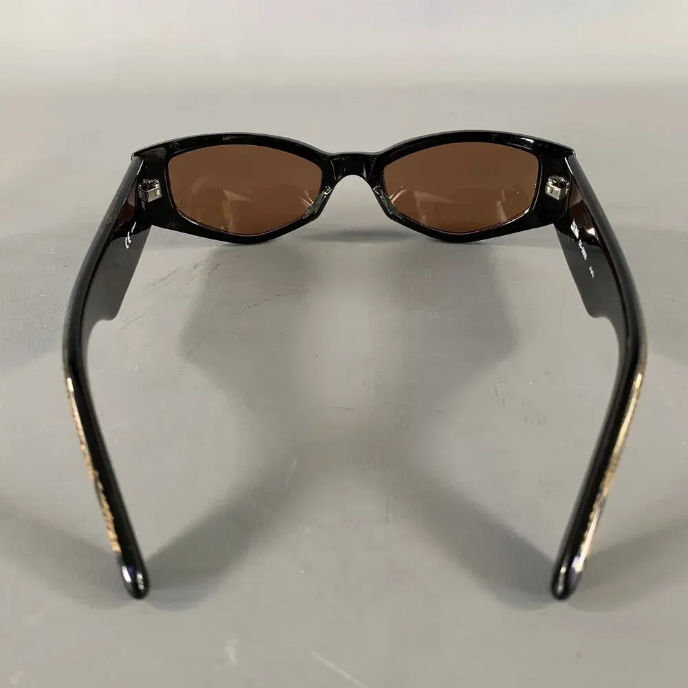 GAULTIER Brown Gold 56-0009 Dragon Sunglasses